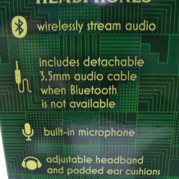 Wicked Bluetooth Wireless Headphones Headset #NIB - Picture 8 of 11